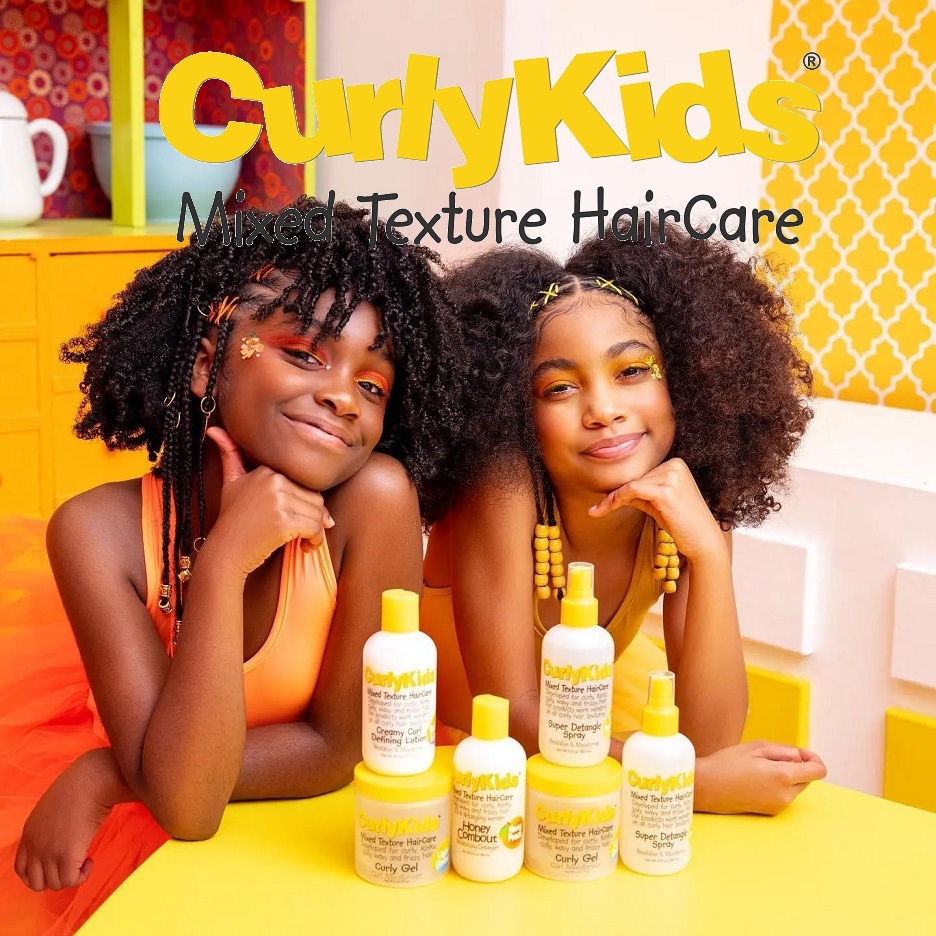 CurlyKids ผลิตภัณฑ์ บำรุงและจัดแต่งทรงผม สำหรับเด็กผมหยิก/หยักศก