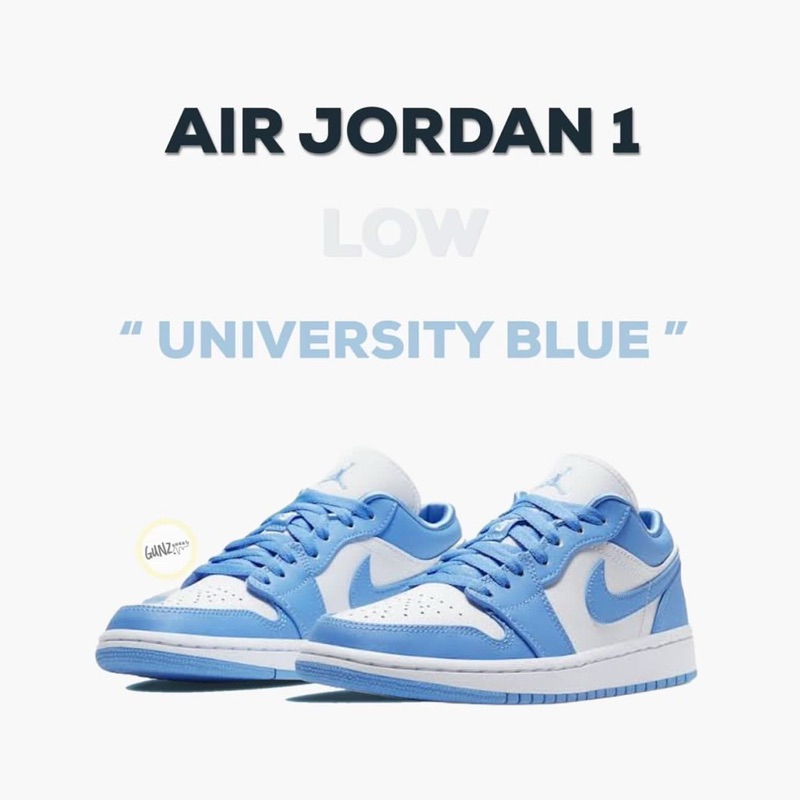 (พร้อมส่ง ของแท้100%) AIR JORDAN1 LOW “UNC” (W)