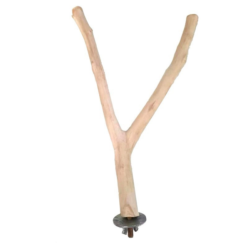 A-34 คอนไม้ คอนนก [แบบตัววายY] ความยาว20-23cm ความหนา 1.5cm