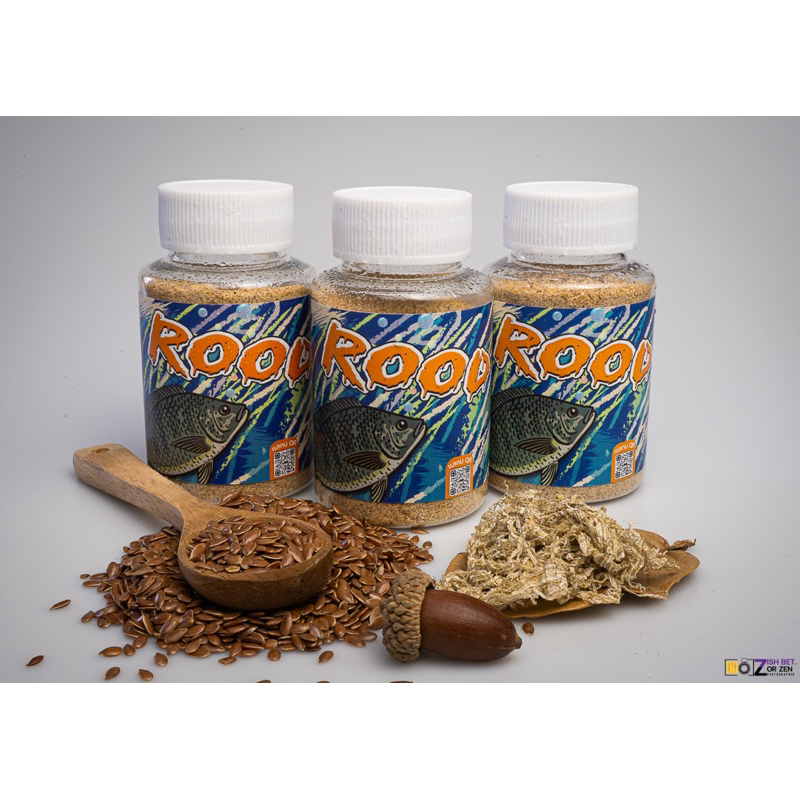 ผงรูดซิดเบ็ด ROOD ZISH BET.( เหยื่อตกปลา )