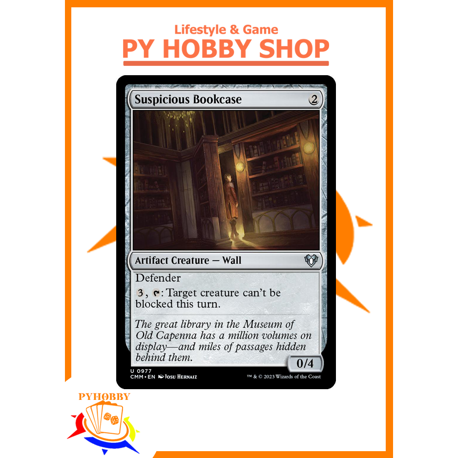 [MTG] Commander Masters: Suspicious Bookcase