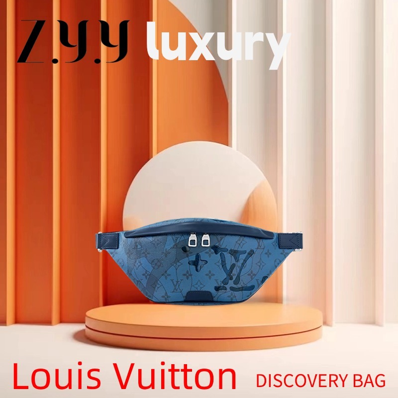 New Hot sales ราคาพิเศษ หลุยส์วิตตอง Louis Vuitton Discovery Classic กระเป๋าสะพายข้าง กระเป๋าคาดเอว