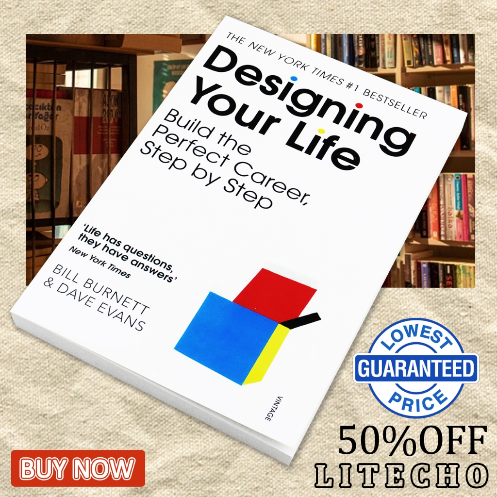 【English Book】Designing Your Life By Dave Evans Bill Burnett English Book Life Design Course Personal Planni