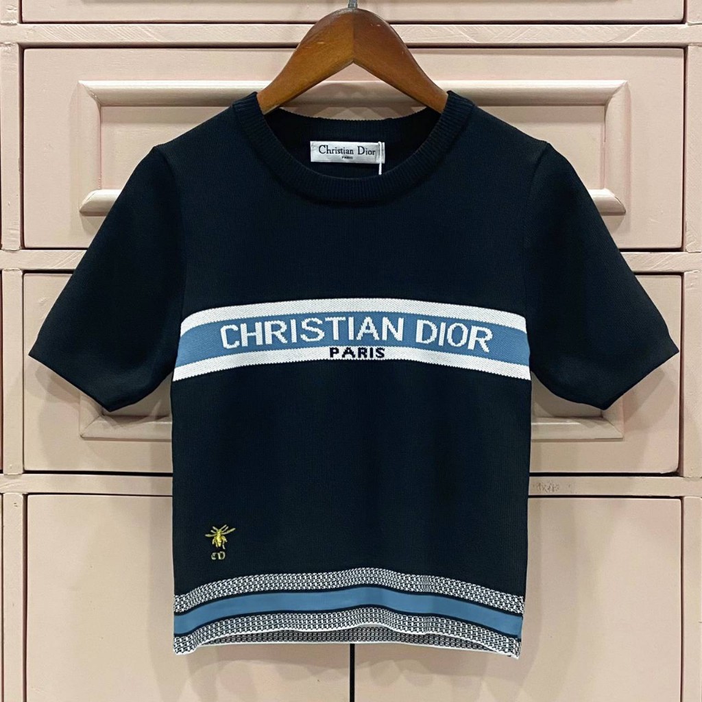 เสื้อ Dior Crop Sweater  งานออริเทียบแท้-