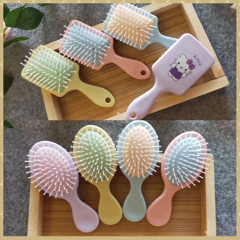 หวีแปรง ลายการ์ตูน Kitty Labubu Comb Brush / COM03