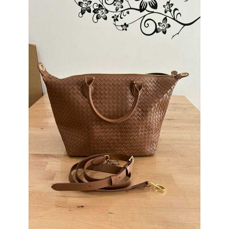 [Like new] กระเป๋าหนังวัวแท้สาน จาก klaas since 1971