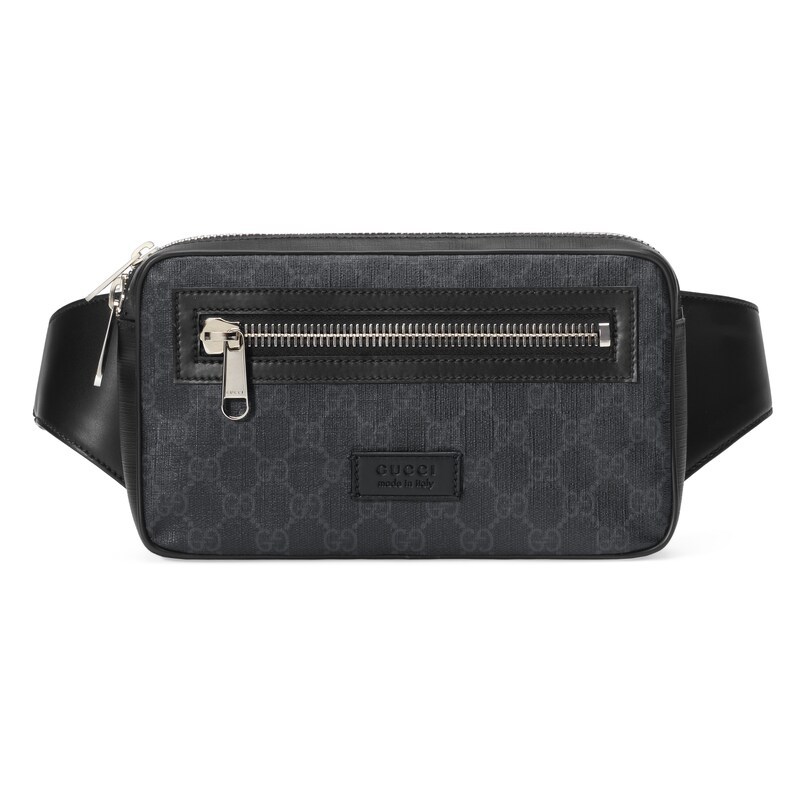 💯ของแท้⚡พร้อมส่ง⚡กุชชี่ Gucci GG Supreme Canvas Belt Bag กระเป๋าคาดเข็มขัดแคนวาส