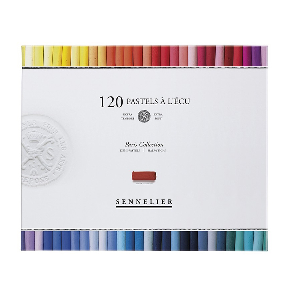 Sennelier ชุดสีพาสเทลแท่งสั้นกล่องกระดาษ ชุด 120 สี Paris Collection Set N132238.00