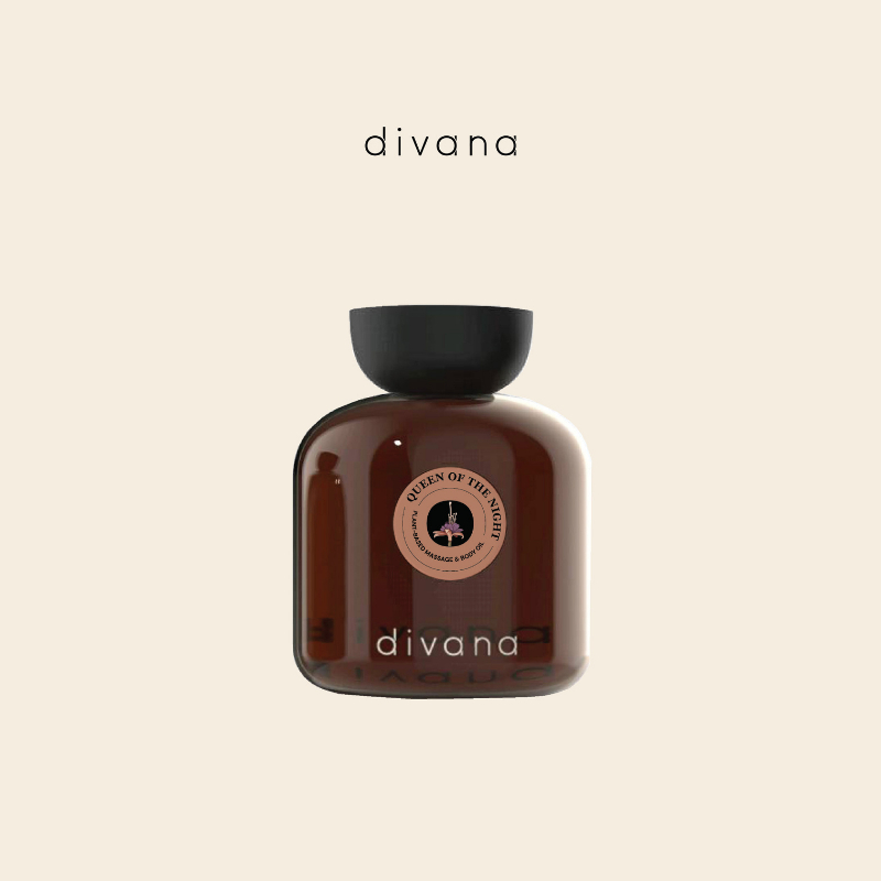 Divana Massage & Body Oil: Signature Collection 100 ml. ดีวานา นํ้ามันนวดตัว ออยล์ทาผิว