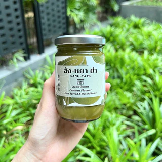 สังขยาไข่ใบเตย สูตรไร้แป้ง (Pandan Custard)