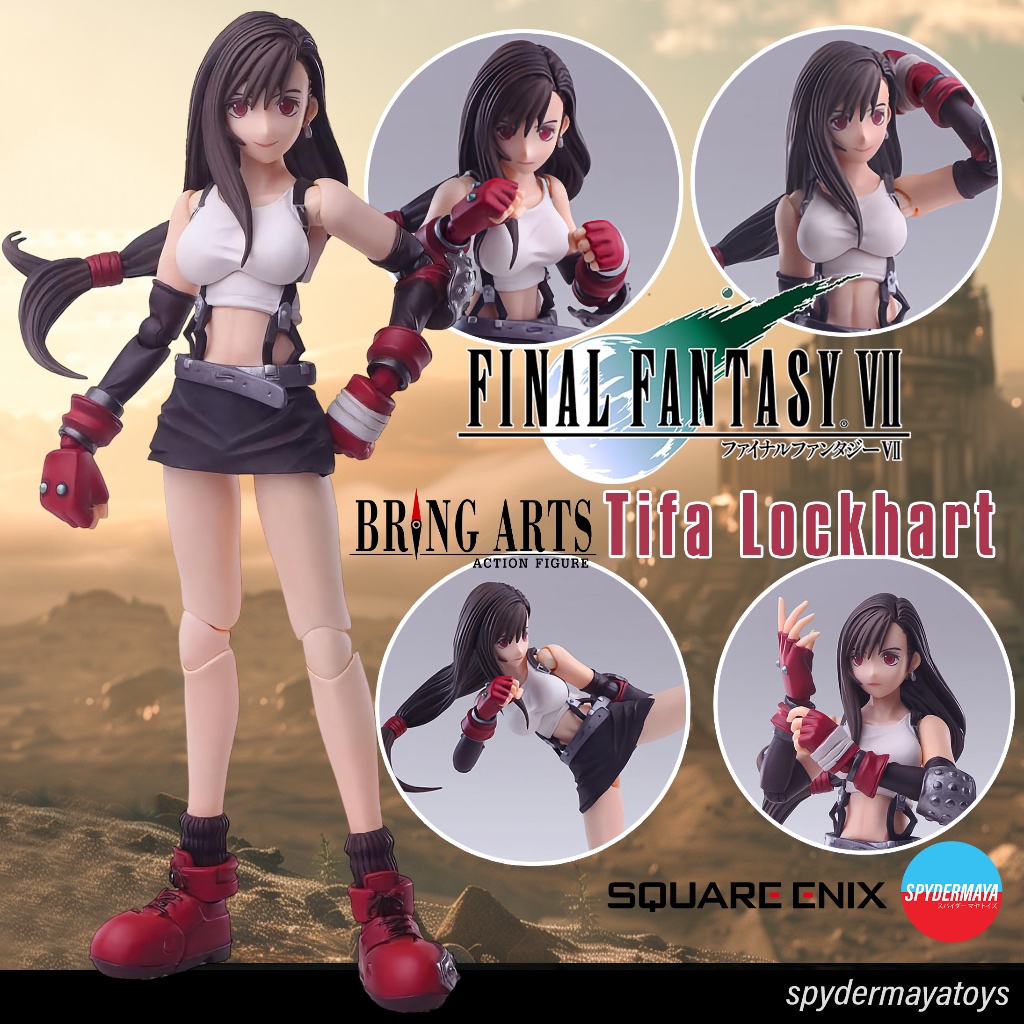 [พร้อมส่ง] Tifa Lockhart Bring Arts (Re-released) - Final Fantasy VII - Square Enix