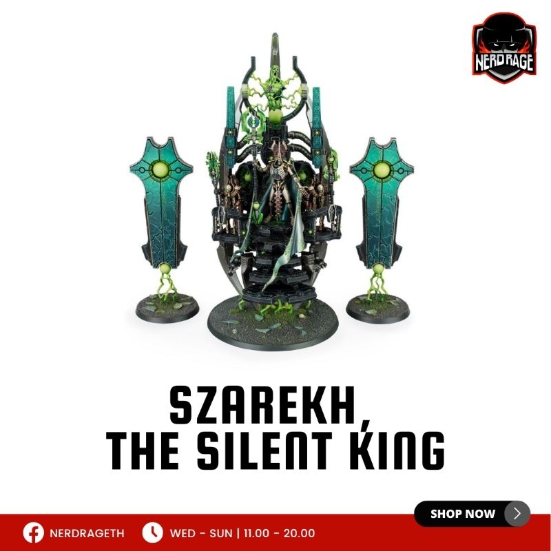 [Games Workshop] [warhammer 40k] [Necrons] Szarekh The Silent King