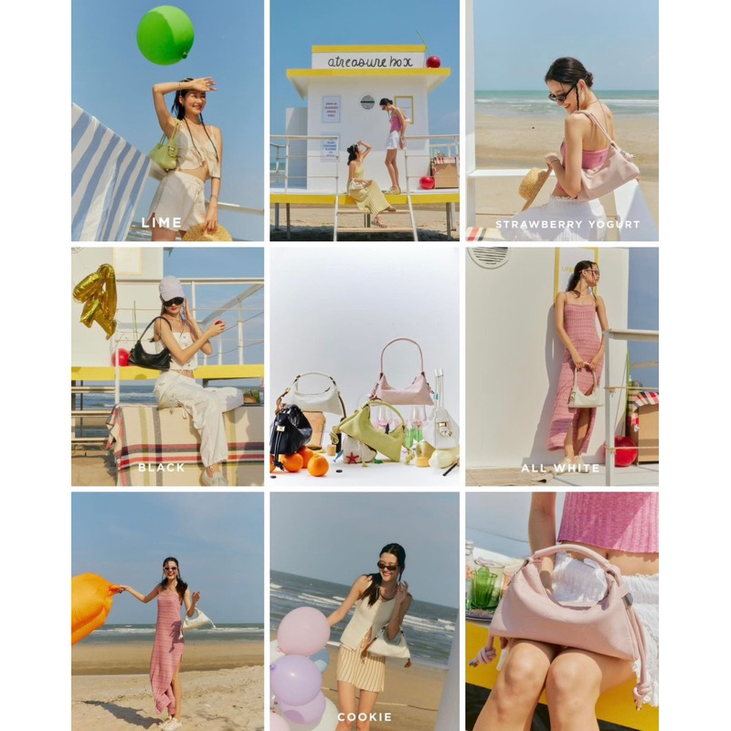 พร้อมส่งรุ่นใหม่ล่าสุด ATB KNOTTED HOBO 🍋🌷🍪🐬