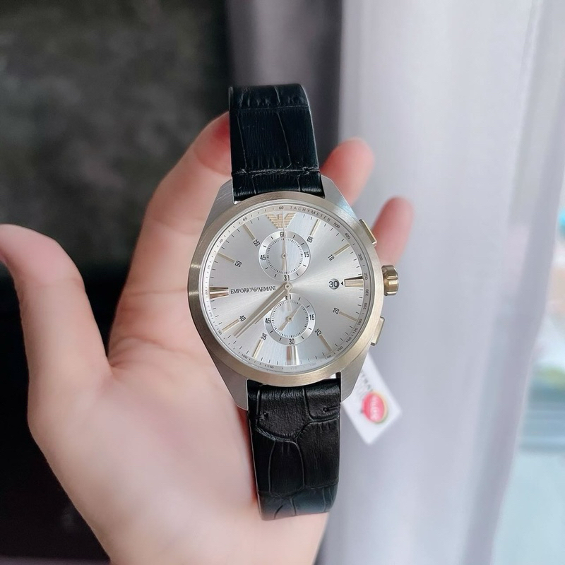 Emporio Armani AR11498 (43mm) Chronograph Watch ประกัน cmg