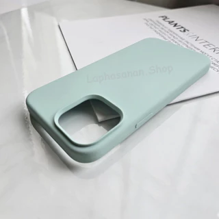 i7-16Promax เคสซิลิโคน Silicone Case สีเขียวอ่อน สีฟ้านํ้าทะเล สีขาวอมฟ้า พร้อมส่ง