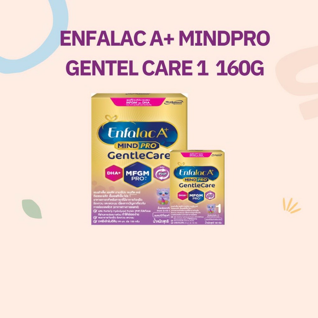 Enfalac A+ Mindoro Gentel care สูตร 1 ขนาด 160G