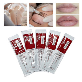 5/10/50ชิ้น ครีมซ่อมแซมรอยสักพิเศษครีมป้องกันรอยแผลเป็นครีมบ…