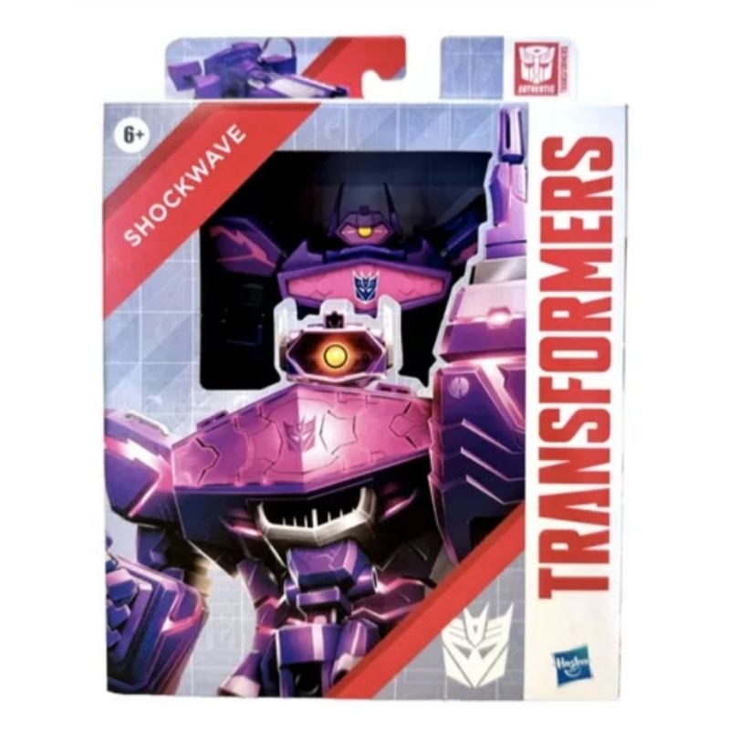 Transformers Authentics Alpha-Class Shockwave 6" Action Figure 18cm ทรานส์ฟอร์เมอร์สหุ่นยนต์แปลงร่าง
