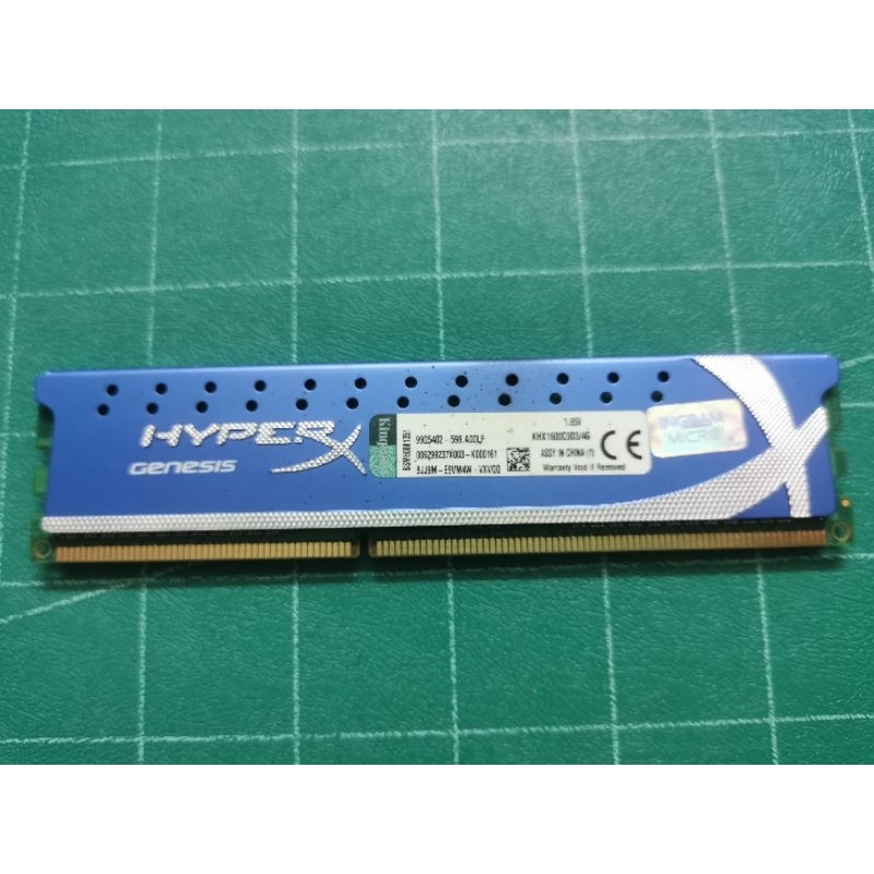 RAM DDR3 4GB 1600 Kingston HyperX Genesis ครับ💺