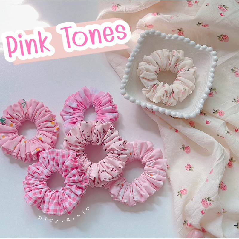 ยางรัดผม Scrunchies ยางมัดผมโดนัท สไตล์เกาหลี ยางรัดผมสำหรับผู้หญิง