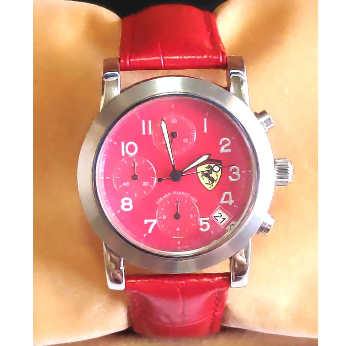 นาฬิกา Ferrari 37mm Chronograph Ferrari Red Dial