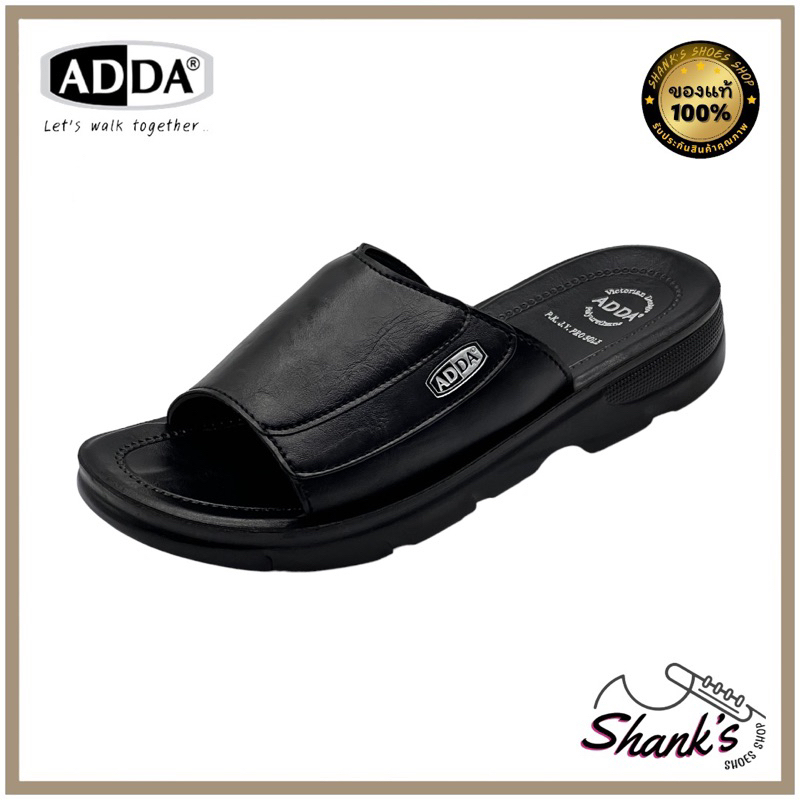 💥ของแท้💯%ส่งไว💥 ADDA รองเท้าลำลอง รองเท้าหนัง ADDA รองเท้าพื้นหนา รุ่น 7C01 Size 39-45