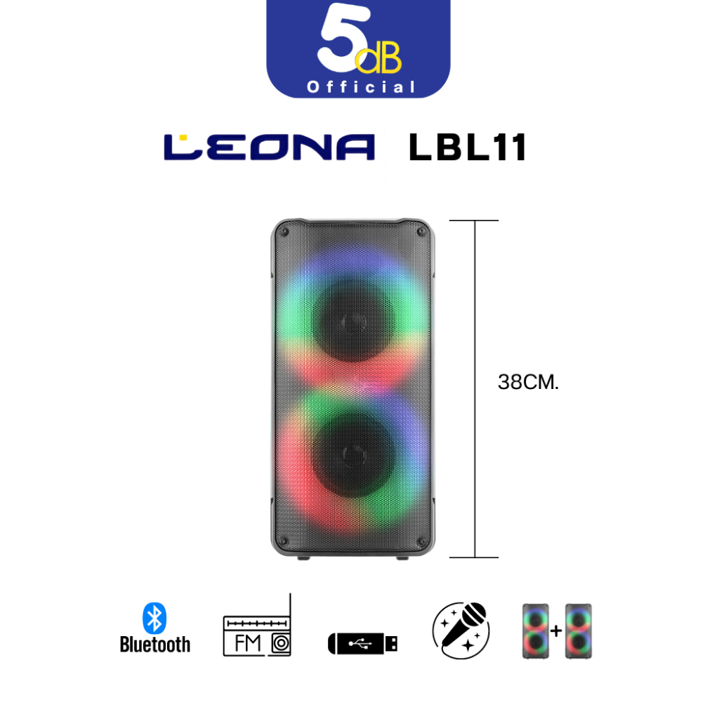 ลำโพง LEONA BLUETOOTH PARTY LBL11 รับปรกัน 1ปี