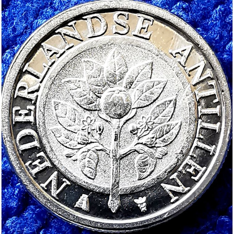 เหรียญ​ แอนทิลิส Antilles (ภายใต้​Netherlands), 1 Cent, #1199, ไม่​ผ่าน​ใช้​ UNC