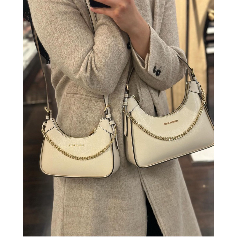 MICHAEL KORS OUTLET Wilma Large Leather Shoulder Bag(มี3ไซร์)