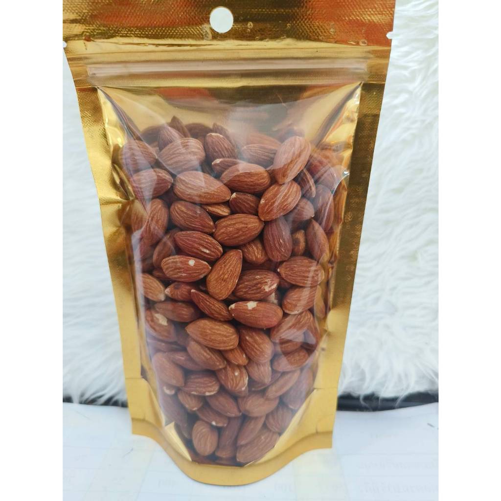 อัลมอนด์ เกรด AAA (Almond USA) คั่วธรรมชาติ กรอบ อร่อย พร้อมทาน ธัญพืชเพื่อสุขภาพ - รูปที่ 4