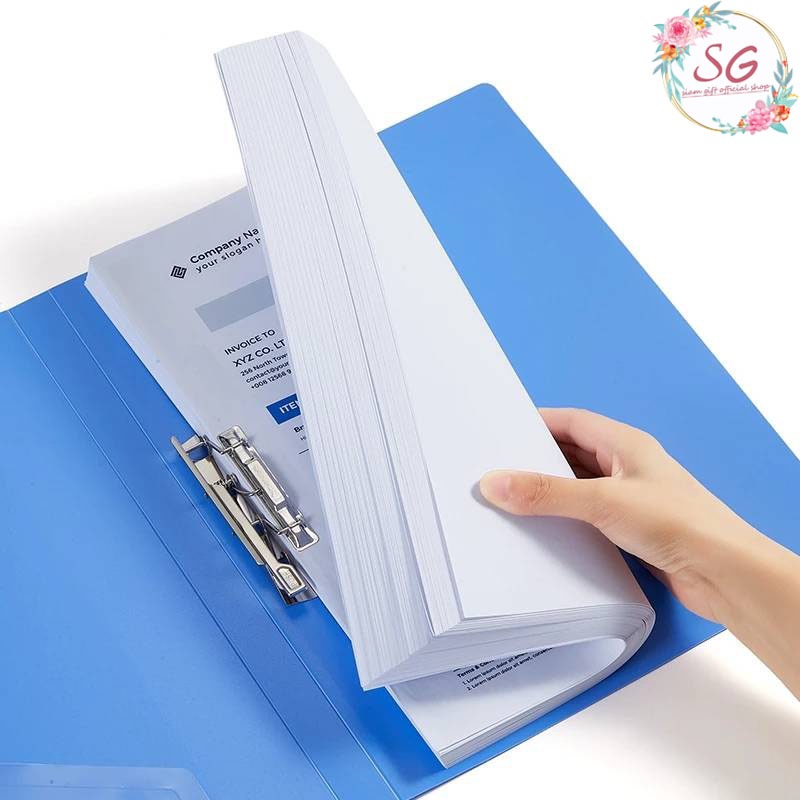 F2024 โฟลเดอร์ A4 กระดานโฟลเดอร์ ที่จัดเก็บเอกสารแ แฟ้มเอกสารสำนักงาน - รูปที่ 4