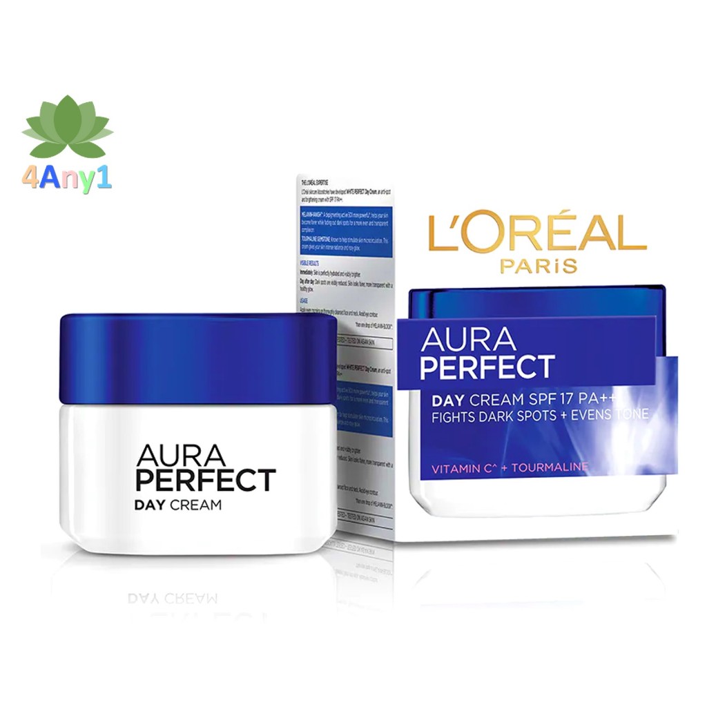 ลอรีอัล ไวท์ เพอร์เฟ็คท์ สูตรกลางวัน  50 ml  L'Oreal Paris WHITE PERFECT DAY CREAM 50 ml