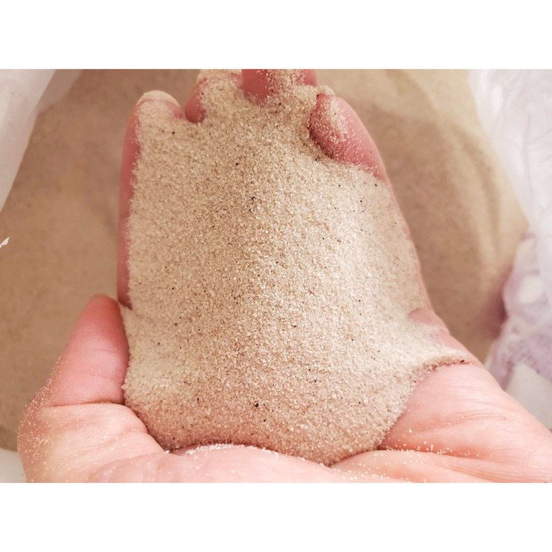 ทรายเด็ก ยี่ห้อ sandcastle แบ่งบรรจุ 1 กิโล ของแท้ ทรายขาว ฆ่าเชื้อสำหรับเด็กภูมิแพ้ สะอาด ปลอดภัย - รูปที่ 3