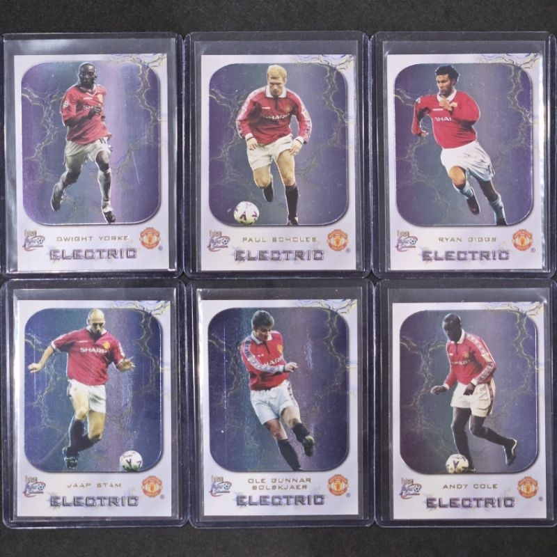 การ์ด Futera​ 2000 Manchester​ United​ ELECTRIC​