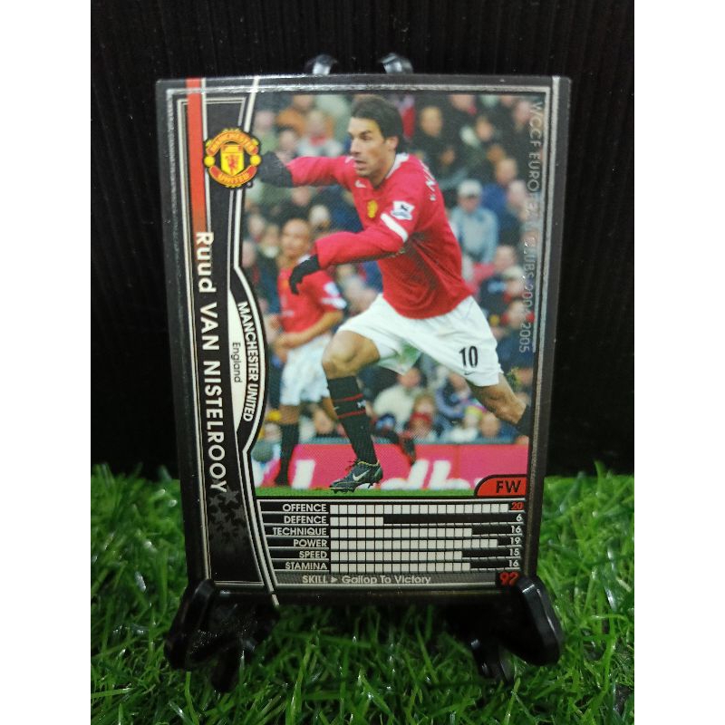 Panini WCCF 2004-05 Ruud van Nistelrooy Manchester United 064 Netherlands
