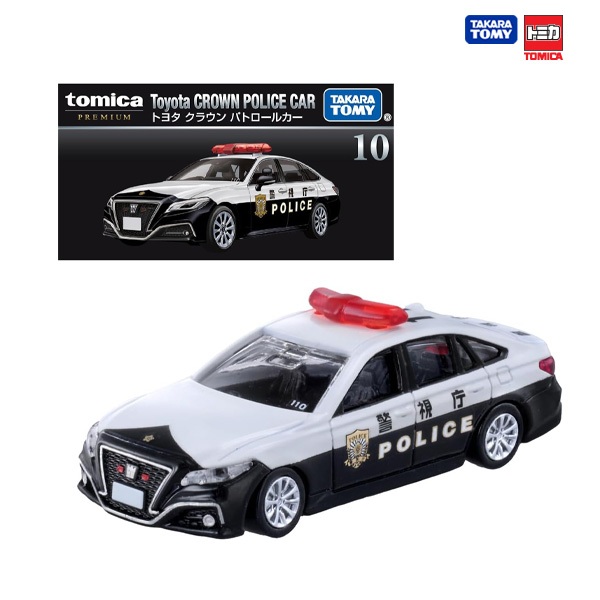 ● Takara Tomy โทมิก้า โมเดลรถ Tomica Premium 10 Toyota Crown Patrol Car