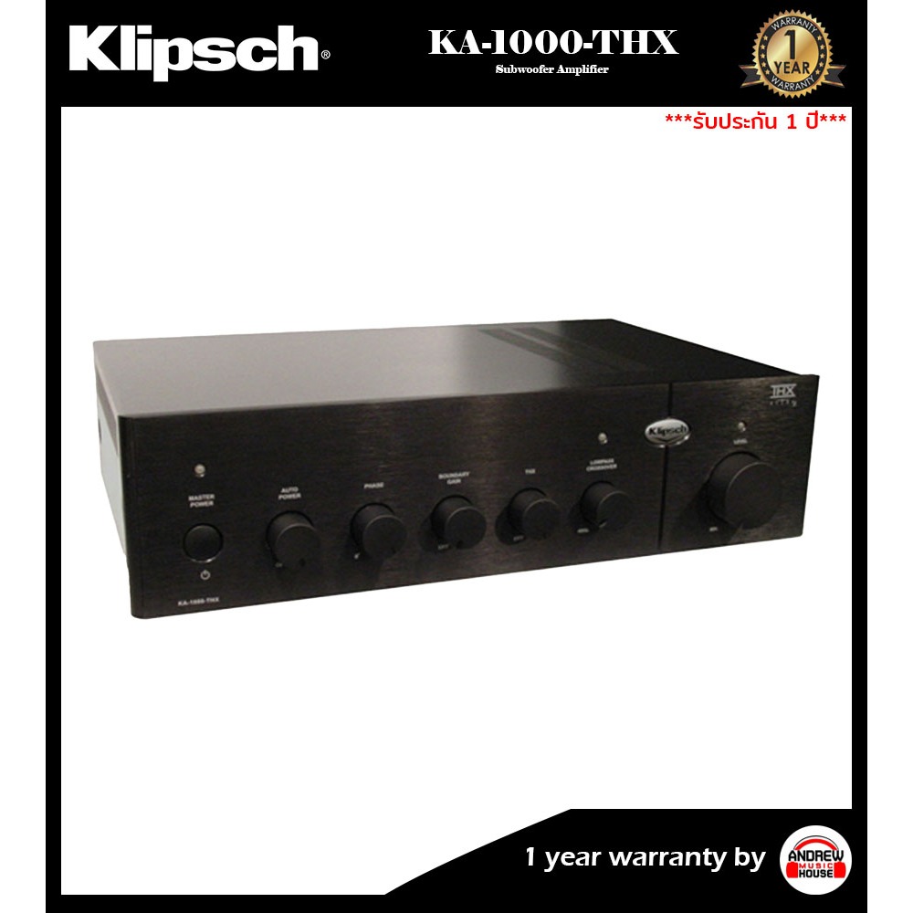 KLIPSCH |KA-1000-THX เครื่องขยายเสียง AMPLIFIER  4 ohm  ***รับประกันศูนย์ 1 ปี***