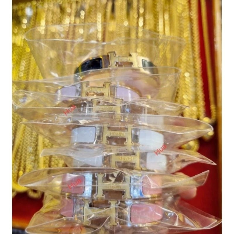 กำไล แอร์เมส 0.2กรัม พร้อมส่ง