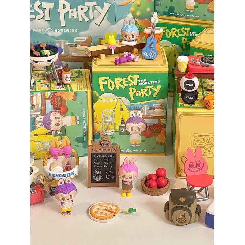 [พร้อมส่งในไทย]🇹🇭Labubu The Monster Forest Party จาก Popland หายากมาก แบบระบุตัว ของแท้💯