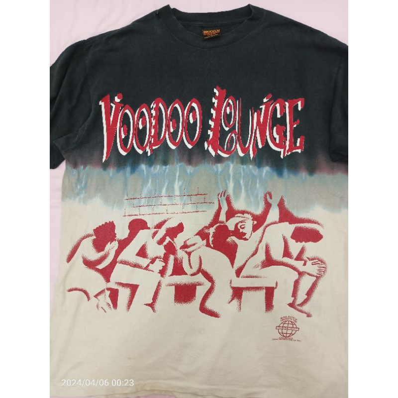 เสื้อวงวินเทจแท้ Rolling Stones Voodoo Lounge ปี1994 ป้ายBrockum