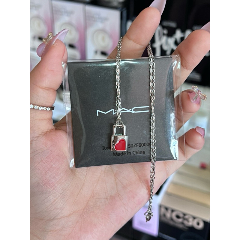(พร้อมส่ง/ของแท้ ) MAC Locked Necklace