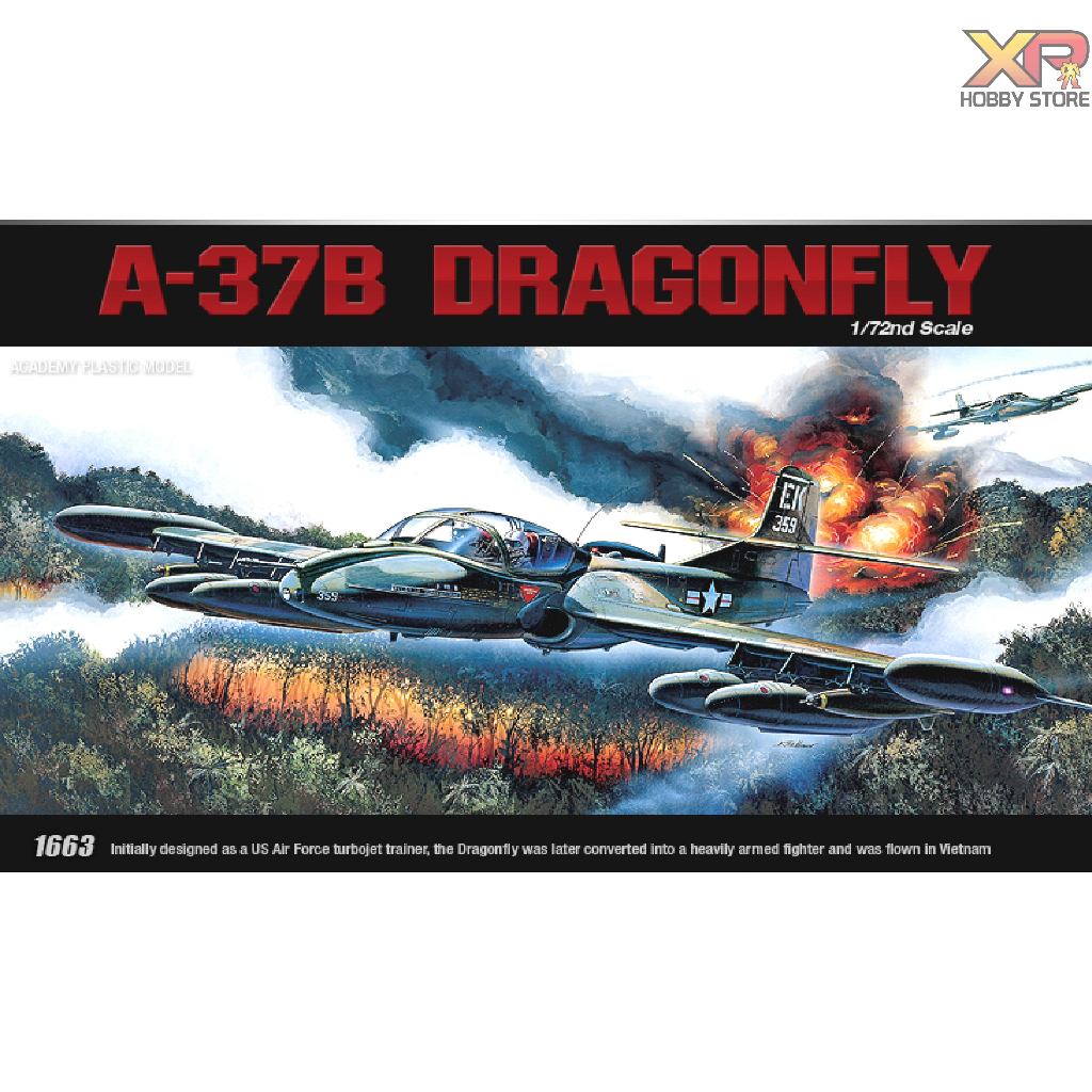 [Academy Model] 1/72: A-37B DRACONFLY (AC 12461)