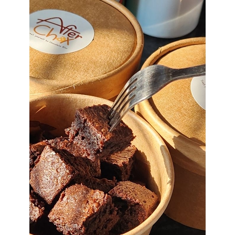 mini brownies แบบกระปุก