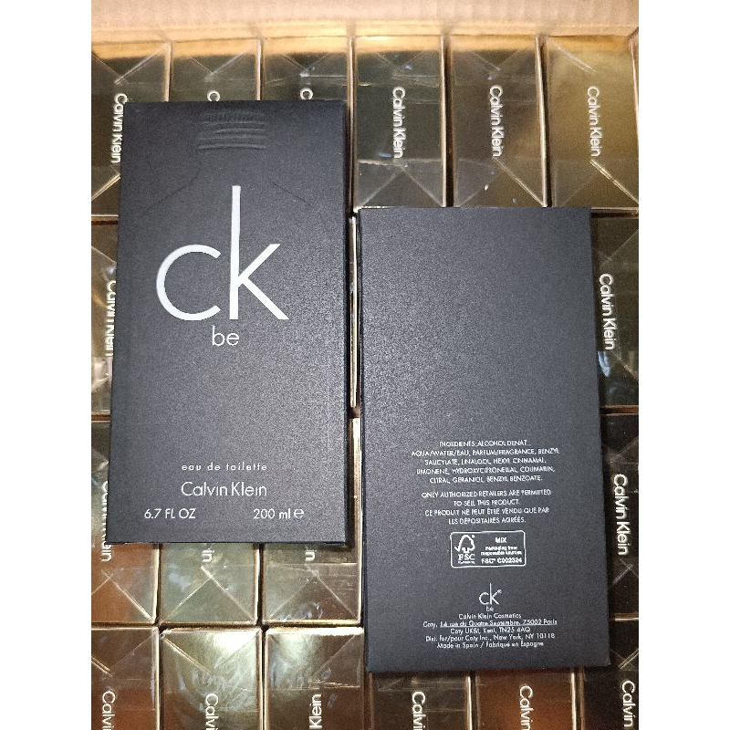 CK Be EDT 200 ml 6.7 FL.OZ