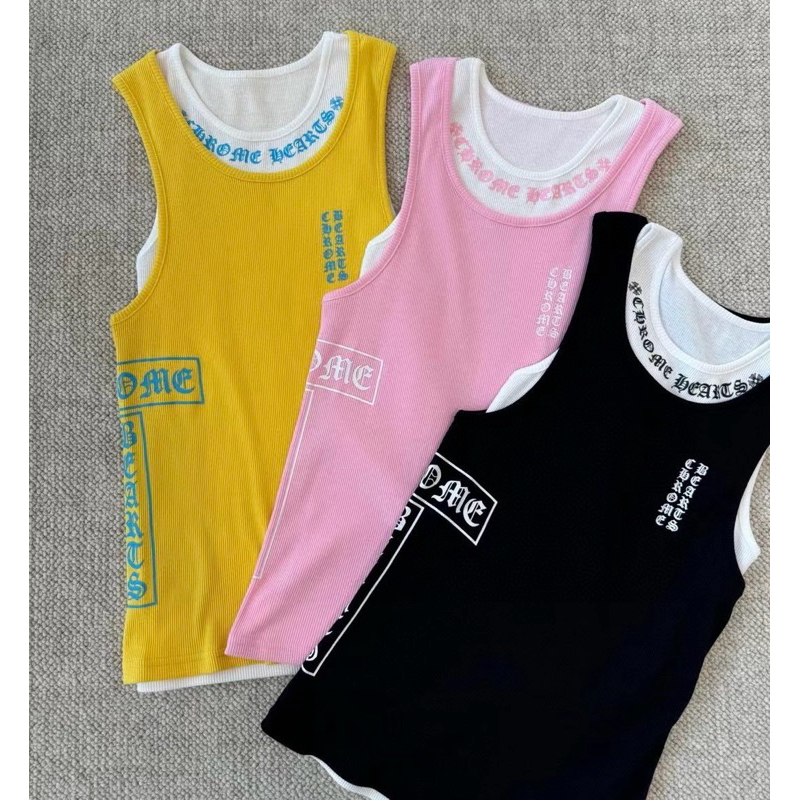 เสื้อกล้าม spring summer 2024 ผ้านิ่มใส่สบาย งานผ้าสวยมาก
