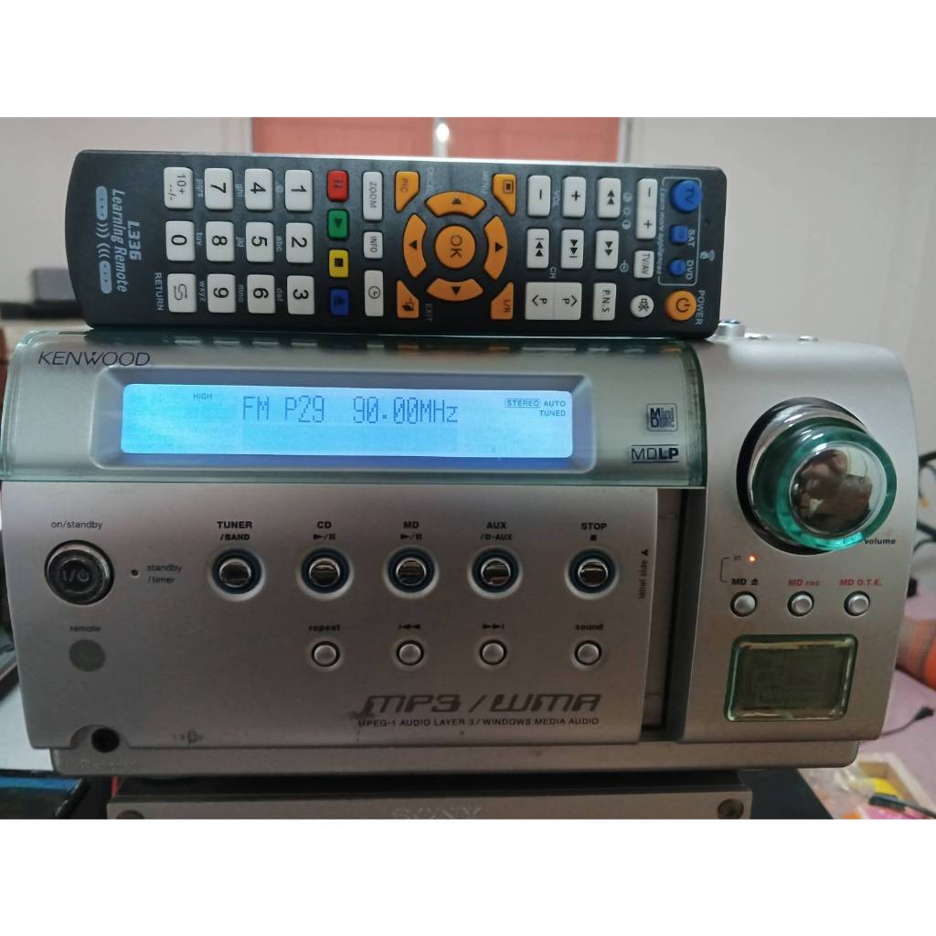เครื่องเสียง ญี่ปุ่น มือสอง ชุดเครื่องเสียงดูหนัง โฮมเธียเตอร์ Home Theater KENWOOD micro hi-fi component รุ่น RMD-SJ5WM