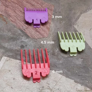 ฟันรองตัดผม แบ่งขายฟันรองเบอร์ 0.5-8 รองหวีปัตตาเลี่ยน เบอร์ 0.5-8 WAHL.DEBER.KEMEI.GEMEI จัดส่งใน1วัน