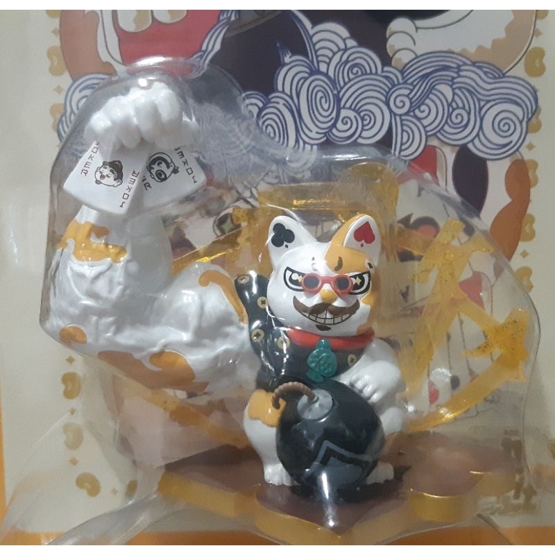 (พร้อมส่ง) แมวกวักกล้ามโต Top Toy Lucky Cat