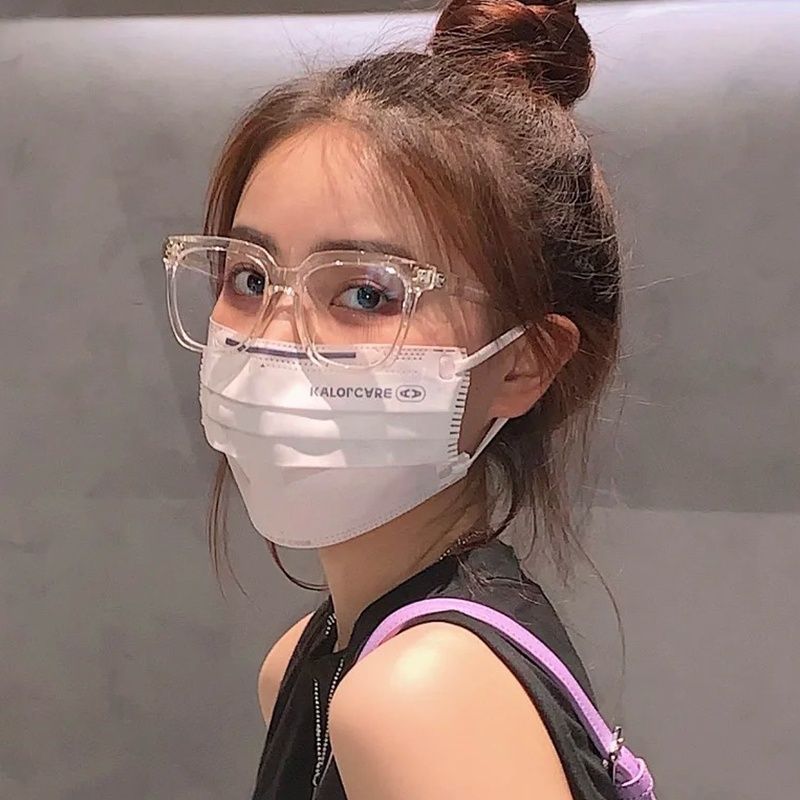 My แฟชั่นเกาหลี แว่นสายตาสั้น 0-500° กรอบดำ แว่นกรองแสง เครื่องประดับแฟชั่น unisex เหมาะสำหรับสาวทันสมัย ป้องกันแสงสีฟ้า - รูปที่ 5