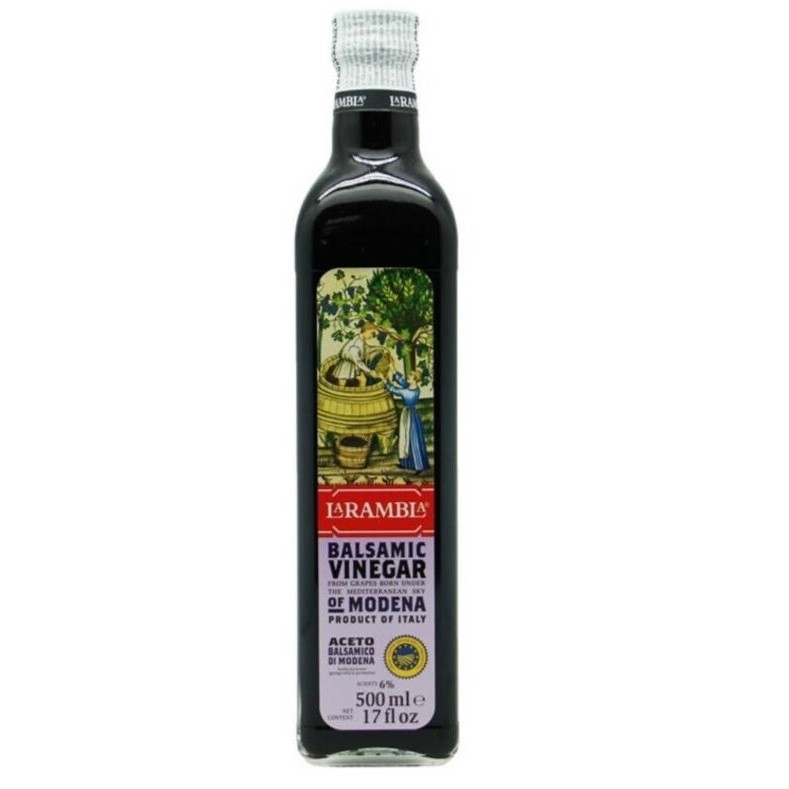 น้ำส้มสายชู หมักจากองุ่น บัลซามิค ลาแรมบลา โมเดนา วิเนการ์ 250-500 มล. - Modena Balsamic Vinegar